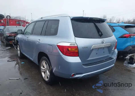 2008 Toyota Highlander Limited из США, поврежденный, VIN JTEES42A582043760